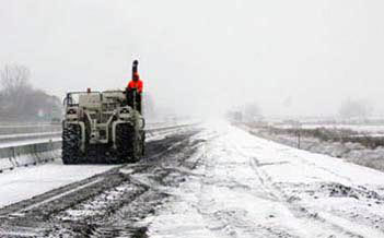 Building a Road In the Snow